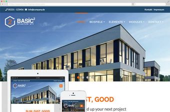 Responsives Contao Theme und Template Basic 2