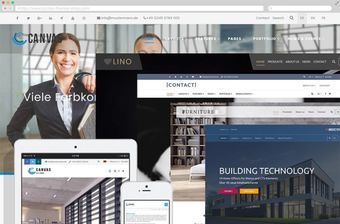 Responsives Contao Theme und Template Canvas